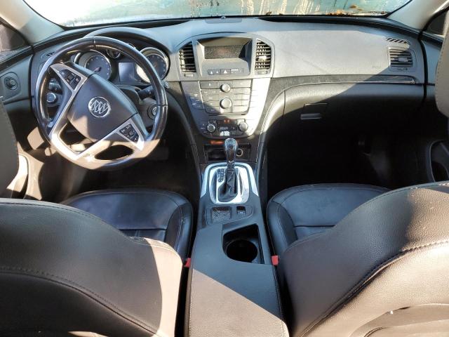 W04GR5EC8B1034697 - 2011 BUICK REGAL CXL SILVER photo 9