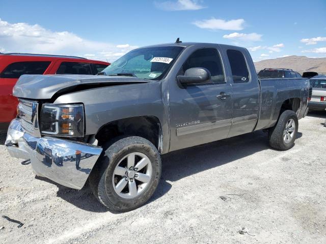 1GCRKREA6CZ206835 - 2012 CHEVROLET SILVERADO K1500 LS GRAY photo 1