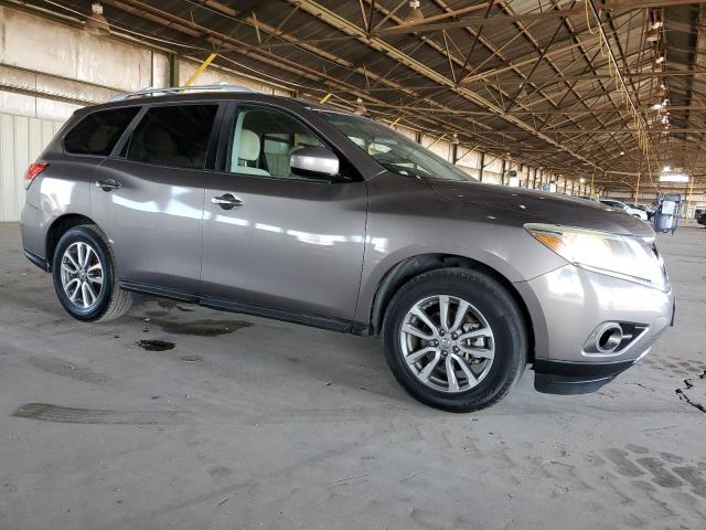 5N1AR2MN6EC629016 - 2014 NISSAN PATHFINDER S GRAY photo 4