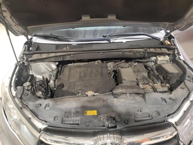 5TDJKRFH4FS176023 - 2015 TOYOTA HIGHLANDER XLE 灰色 照片 12