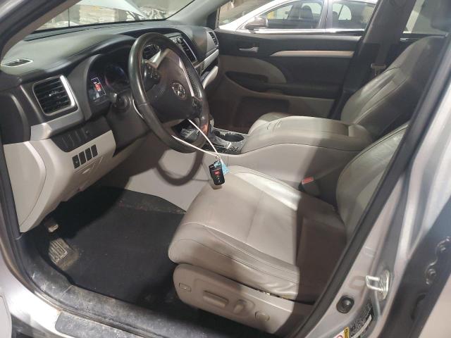 5TDJKRFH4FS176023 - 2015 TOYOTA HIGHLANDER XLE 灰色 照片 7