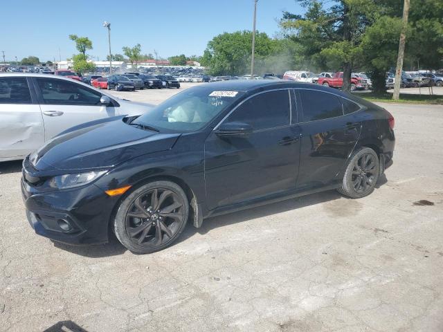 19XFC2F8XKE003704 - 2019 HONDA CIVIC SPORT 黑色 照片 1