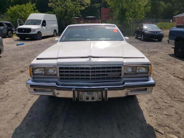 2G1AN69H7E9123754 - 1984 CHEVROLET CAPRICE CLASSIC WHITE photo 5