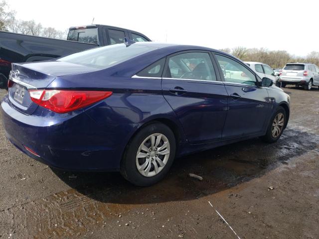 5NPEB4AC8BH184982 - 2011 HYUNDAI SONATA GLS BLUE photo 3