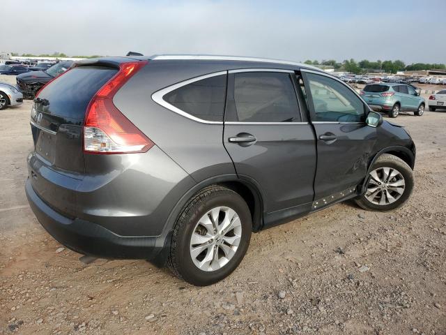 2HKRM3H76EH552160 - 2014 HONDA CR-V EXL GRAY photo 3