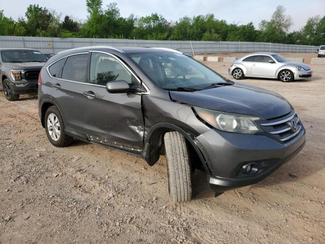 2HKRM3H76EH552160 - 2014 HONDA CR-V EXL GRAY photo 4