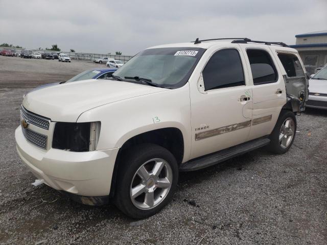 1GNSKCE07DR290162 - 2013 CHEVROLET TAHOE K1500 LTZ WHITE photo 1