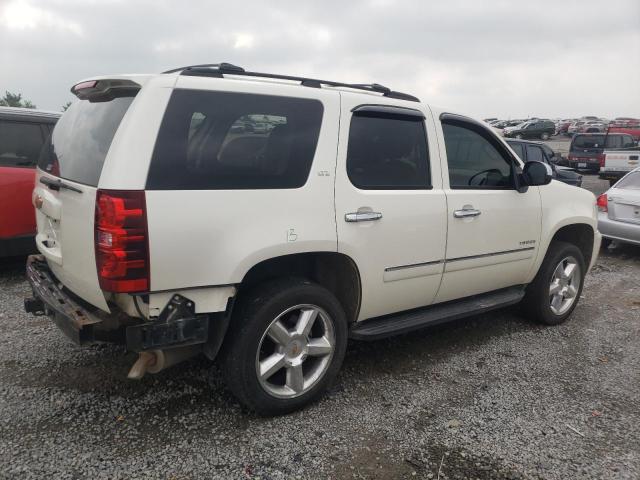 1GNSKCE07DR290162 - 2013 CHEVROLET TAHOE K1500 LTZ WHITE photo 3