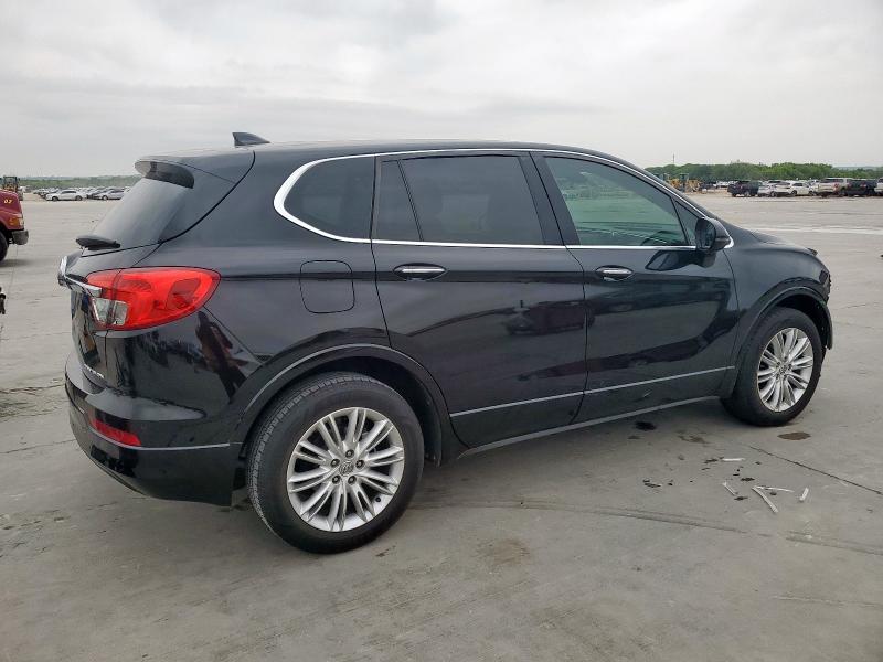 LRBFXASA5HD072753 - 2017 BUICK ENVISION PREFERRED შავი ფოტო 3