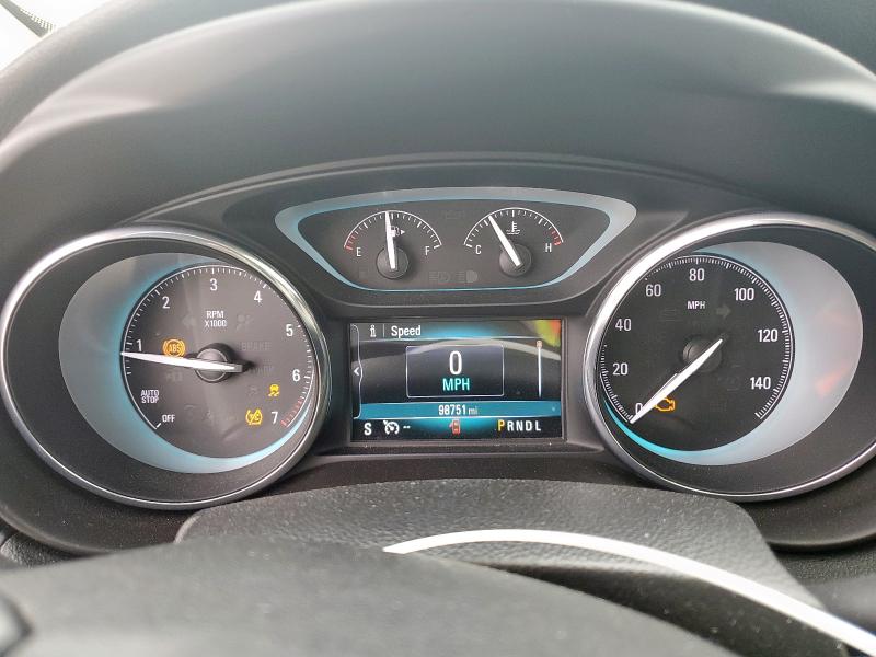 LRBFXASA5HD072753 - 2017 BUICK ENVISION PREFERRED შავი ფოტო 9