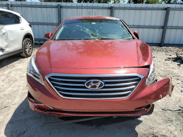 5NPE24AF4GH309218 - 2016 HYUNDAI SONATA SE RED photo 5