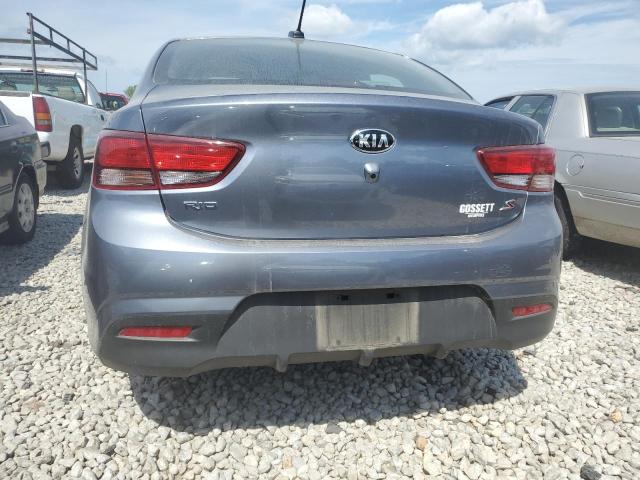 3KPA24AD3LE302739 - 2020 KIA RIO LX GRAY photo 6