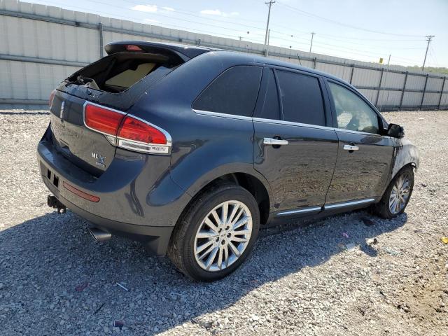 2LMDJ8JK7DBL41218 - 2013 LINCOLN MKX BLACK photo 3