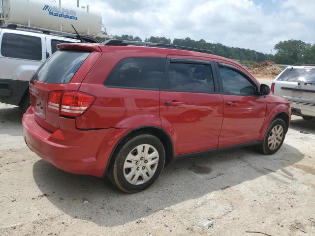 3C4PDCABXHT606652 - 2017 DODGE JOURNEY SE RED photo 3