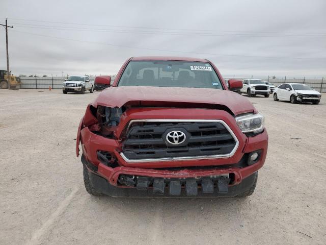 5TFCZ5AN7HX075033 - 2017 TOYOTA TACOMA DOUBLE CAB RED photo 5