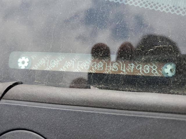 2HGFA1F69BH547938 - 2011 HONDA CIVIC LX-S أزرق صورة 12