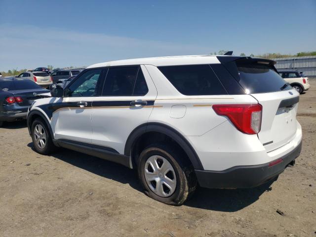 1FM5K8AB8LGC35025 - 2020 FORD EXPLORER POLICE INTERCEPTOR 白色 照片 2