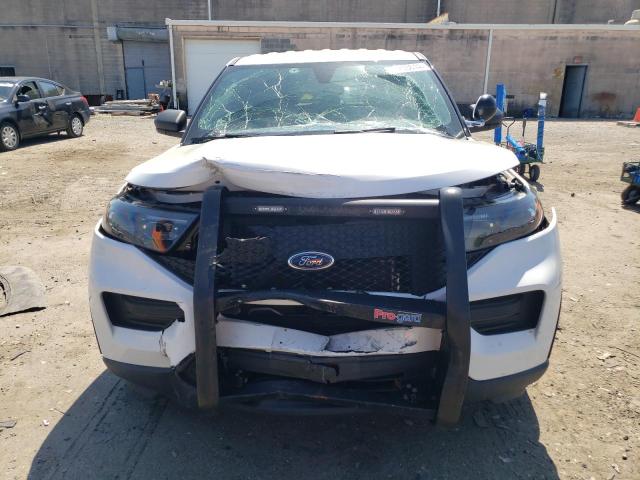 1FM5K8AB8LGC35025 - 2020 FORD EXPLORER POLICE INTERCEPTOR 白色 照片 5