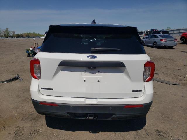 1FM5K8AB8LGC35025 - 2020 FORD EXPLORER POLICE INTERCEPTOR 白色 照片 6