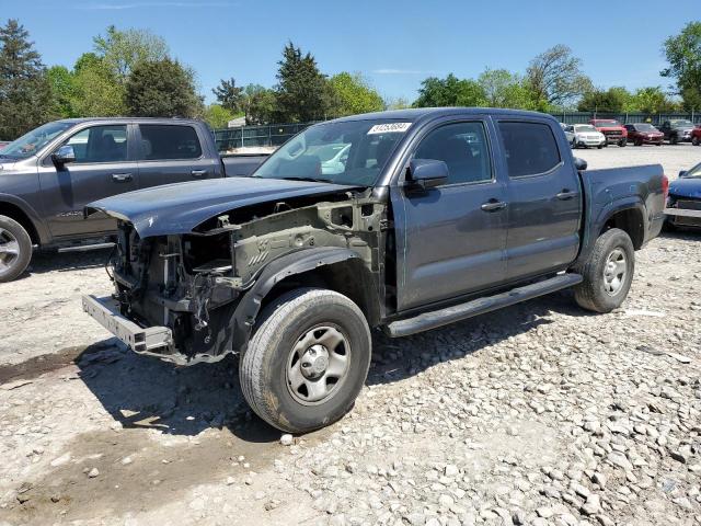 3TMCZ5AN3MM371215 - 2021 TOYOTA TACOMA DOUBLE CAB GRAY photo 1