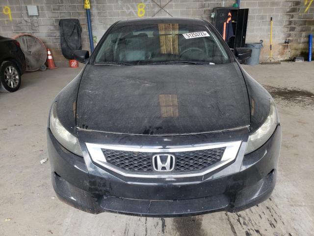 1HGCS22899A003428 - 2009 HONDA ACCORD EXL BLACK photo 5