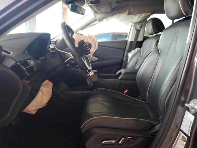 5J8TC1H77ML012762 - 2021 ACURA RDX ADVANCE CHARCOAL photo 7