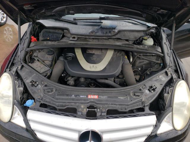 4JGCB65E76A022607 - 2006 MERCEDES-BENZ R 350 BLACK photo 12