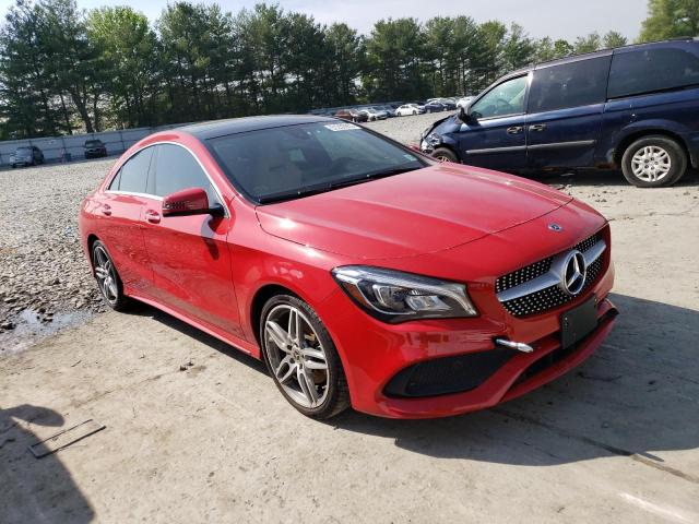 WDDSJ4GB8JN600439 - 2018 MERCEDES-BENZ CLA 250 4MATIC RED photo 4