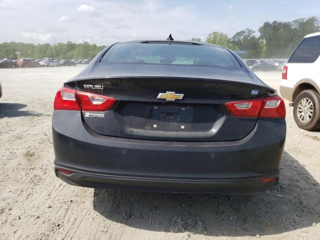 1G1ZJ5SU1HF244260 - 2017 CHEVROLET MALIBU HYBRID BLACK photo 6