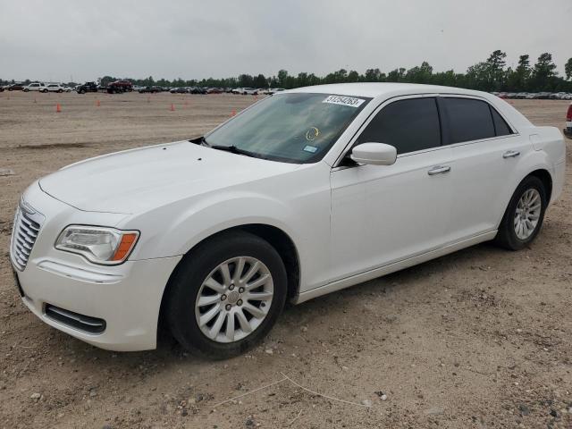 2C3CCAAG5DH520397 - 2013 CHRYSLER 300 WHITE photo 1