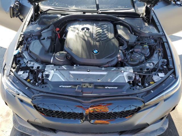 WBA5U7C06NFM16098 - 2022 BMW M340I GRAY photo 11