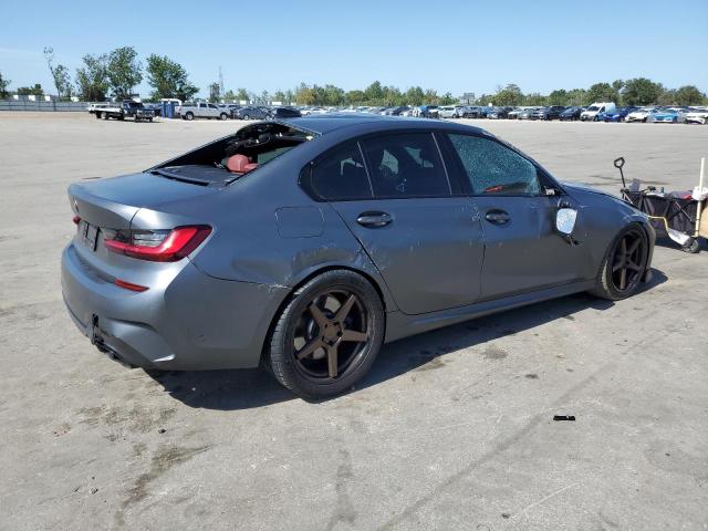 WBA5U7C06NFM16098 - 2022 BMW M340I GRAY photo 3