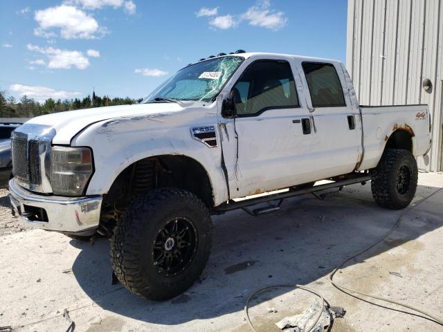 1FTSW21R38EE19572 - 2008 FORD F250 SUPER DUTY WHITE photo 1