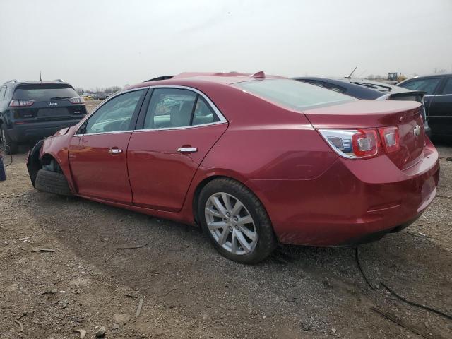 1G11H5SL8EF191956 - 2014 CHEVROLET MALIBU LTZ RED photo 2