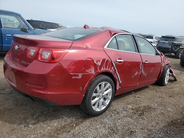 1G11H5SL8EF191956 - 2014 CHEVROLET MALIBU LTZ RED photo 3