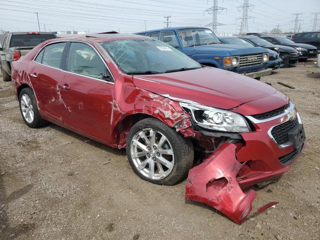 1G11H5SL8EF191956 - 2014 CHEVROLET MALIBU LTZ RED photo 4