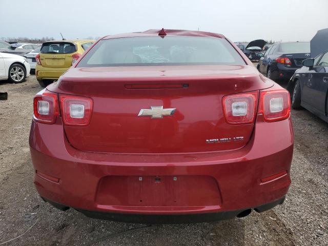 1G11H5SL8EF191956 - 2014 CHEVROLET MALIBU LTZ RED photo 6