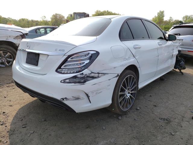 55SWF6EB3HU215292 - 2017 MERCEDES-BENZ C 43 4MATIC AMG WHITE photo 3