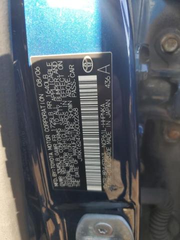 JTKKT624765002268 - 2006 TOYOTA SCION XA BLUE photo 12