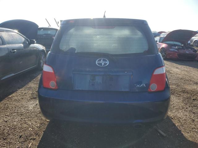 JTKKT624765002268 - 2006 TOYOTA SCION XA BLUE photo 6