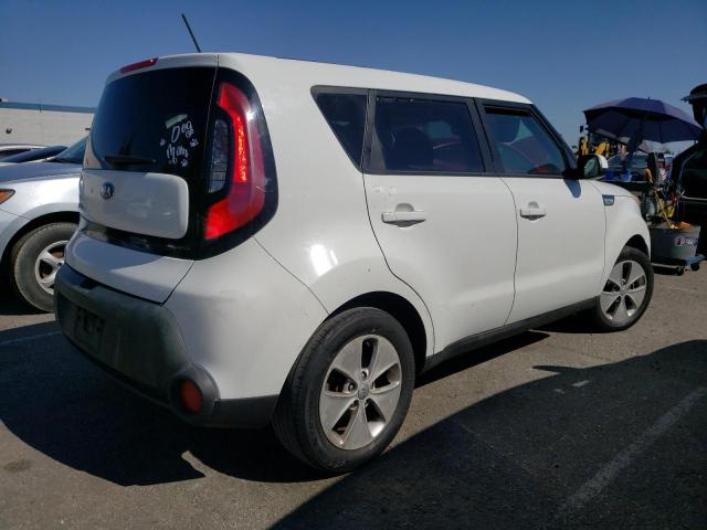 KNDJN2A23F7226776 - 2015 KIA SOUL WHITE photo 3