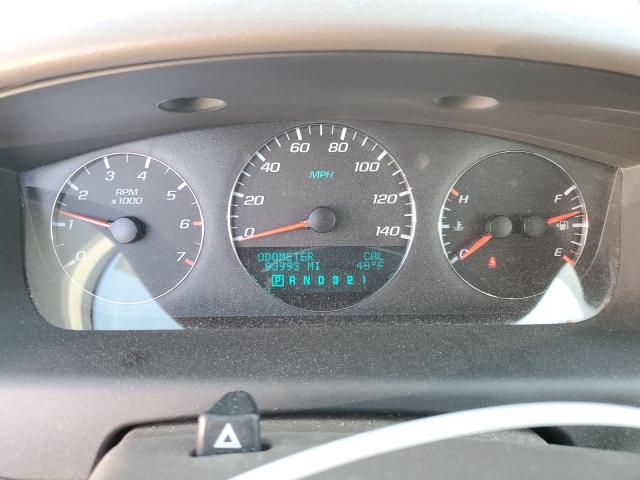 2G1WT58K469330459 - 2006 CHEVROLET IMPALA LT TAN photo 9