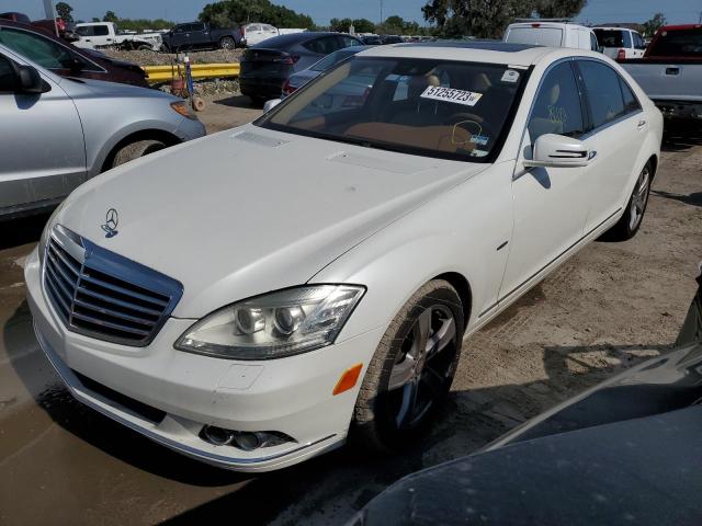 WDDNG9FB2AA301871 - 2010 MERCEDES-BENZ S 400 WHITE photo 1