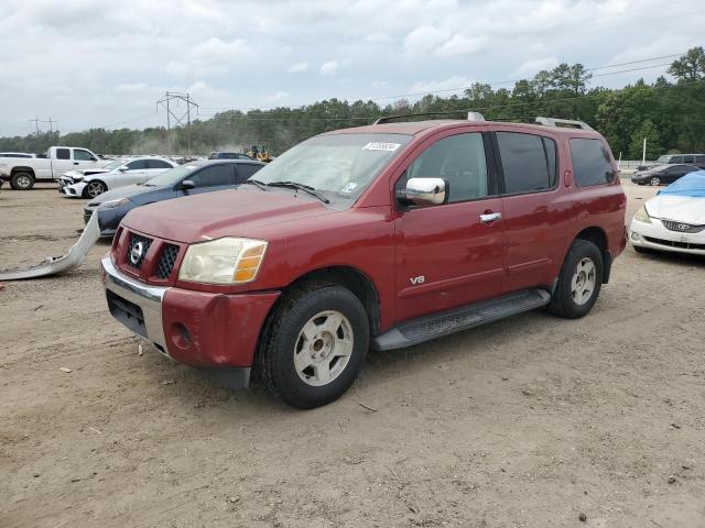 5N1AA08A46N724411 - 2006 NISSAN ARMADA SE RED photo 1