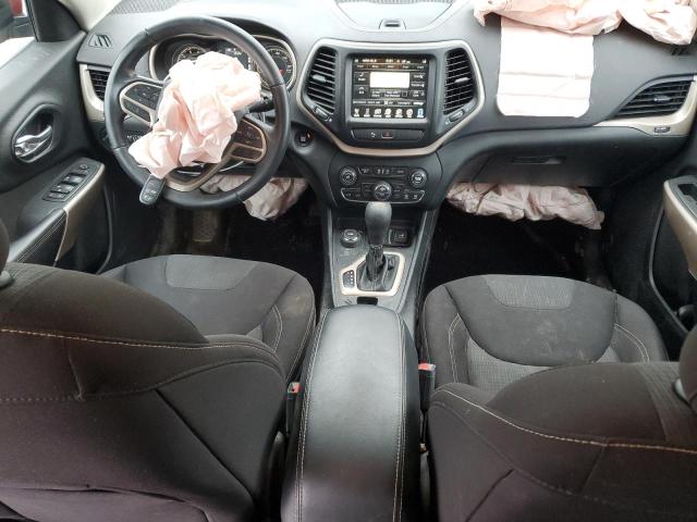 1C4PJMCS4HW618401 - 2017 JEEP CHEROKEE LATITUDE Czerwony zdjęcie 8