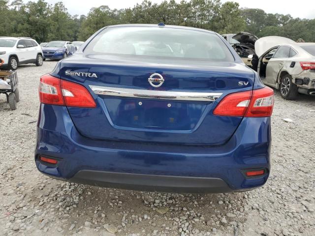 3N1AB7AP6KY246355 - 2019 NISSAN SENTRA S BLUE photo 6