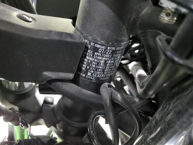 ML5EXER11PDA80922 - 2023 KAWASAKI EX650 R Зеленый фото 10