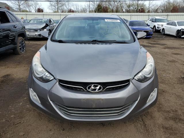 5NPDH4AE8DH391919 - 2013 HYUNDAI ELANTRA GLS GRAY photo 5