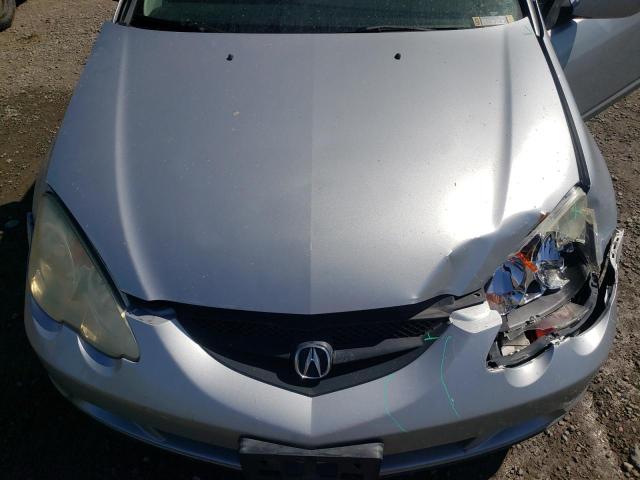 JH4DC54804S009022 - 2004 ACURA RSX SILVER photo 11