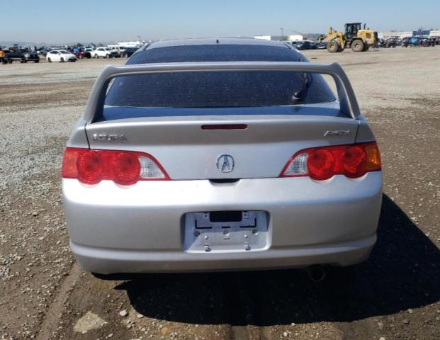 JH4DC54804S009022 - 2004 ACURA RSX SILVER photo 6